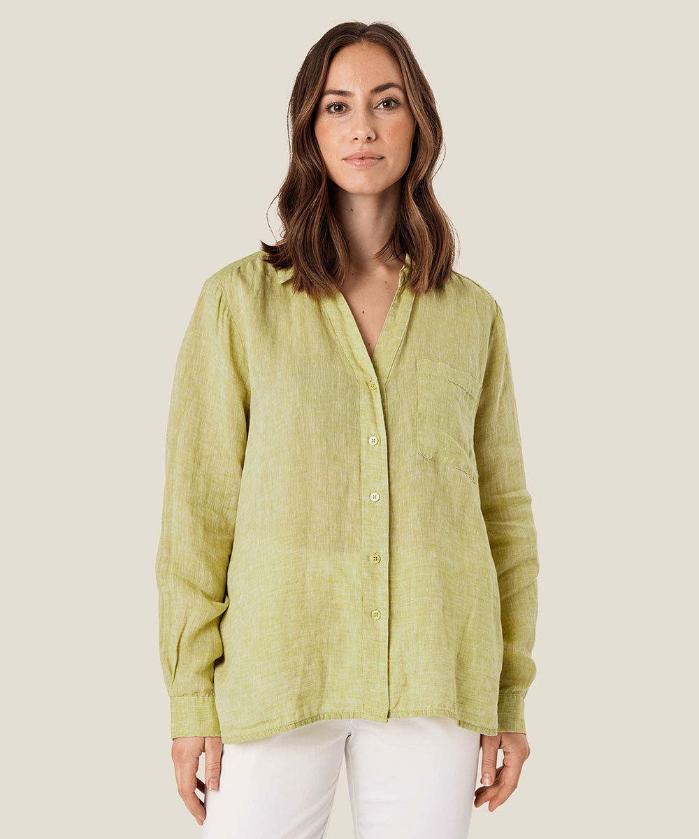 m&s linen shirt womens