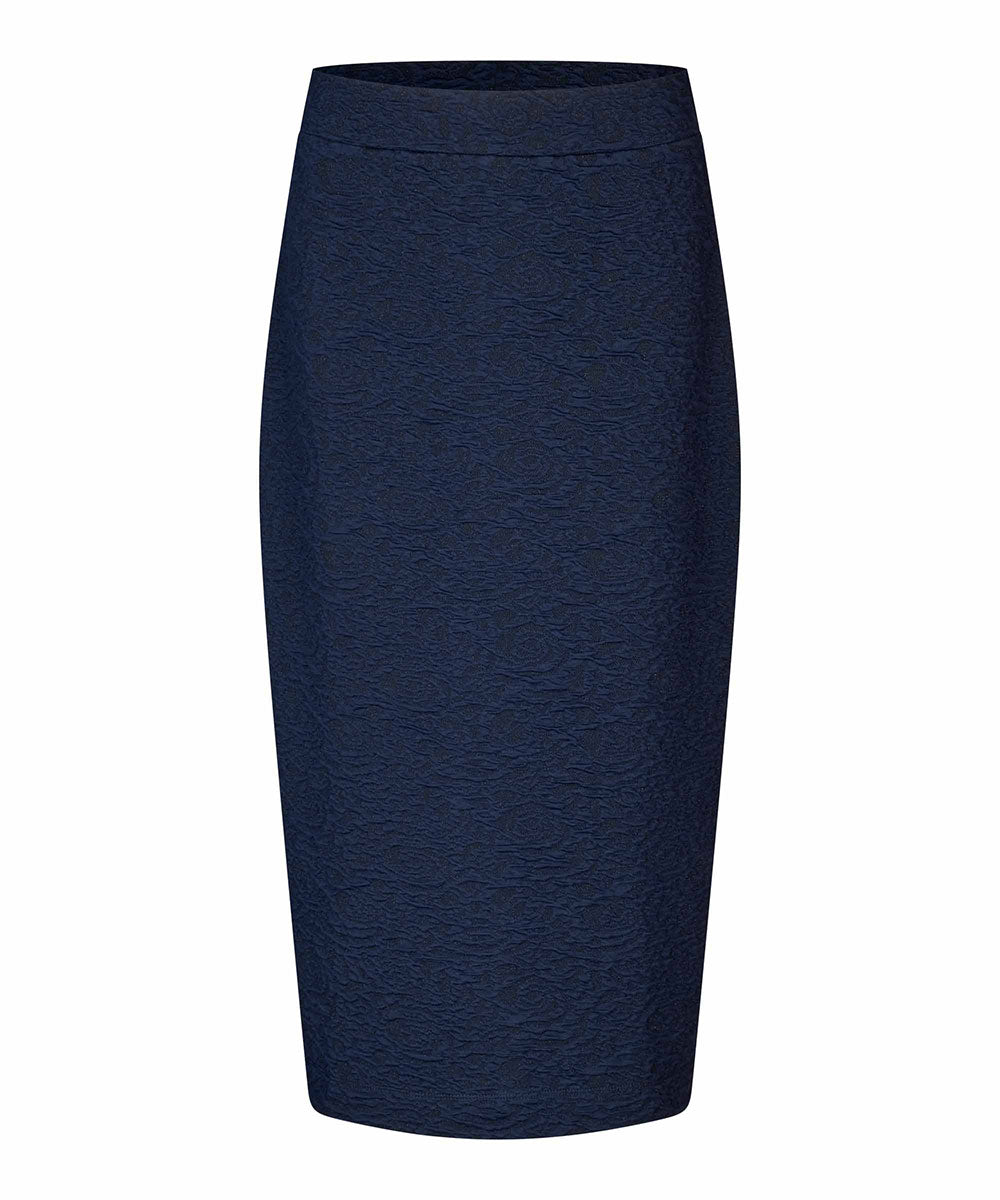 Navy blue jersey skirt best sale