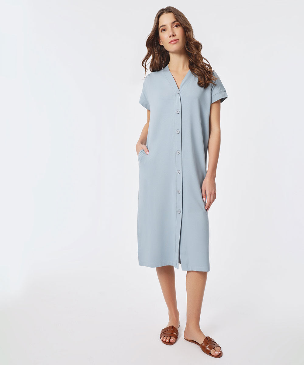 Odera Cuff Sleeve Dress